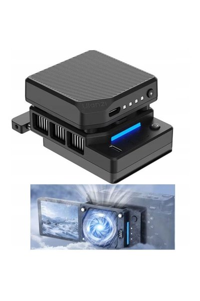 ulanzi Kit ventilator de răcire pentru cameră, baterie 3000mAh CU01, CU0