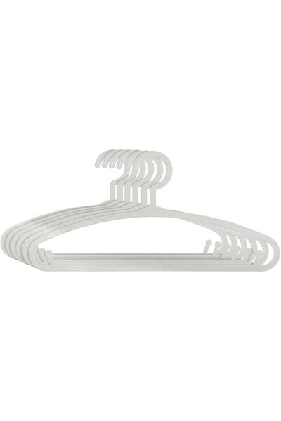 GENERAL مجموعة شماعات ملابس AC-Déco Atmosphera مكونة من 6 قطع باللون الرمادي،...