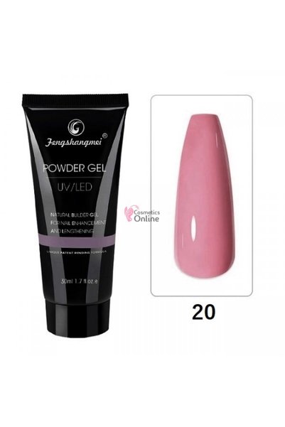FSM PolyGel UV /LED pentru unghii false Gel de construcție 30 ML 20 Pastă de ...