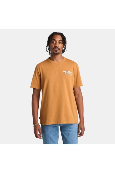 Timberland Short-Sleeve Chest TIMBS Graphic T-Shirt