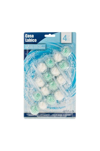 Casa Labico Odorizant WC Winter Frost, 4 buc – Spumă și Prospețime Intensă