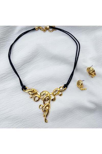 MOONGLOW ACCESSORIES Colier și cercei Bohemian