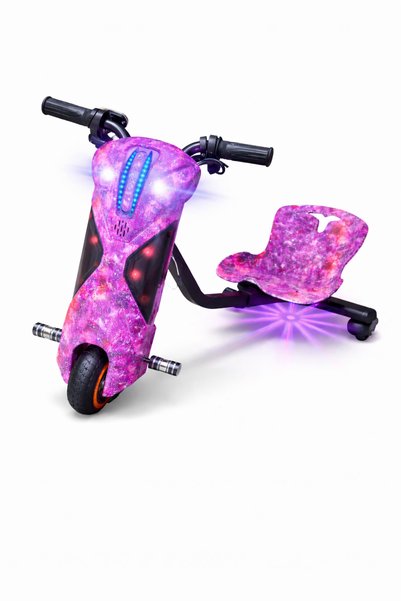 stars pearl Mini Electric Drift Scooter for Kids (6.5") - 3 Speeds with Free ...