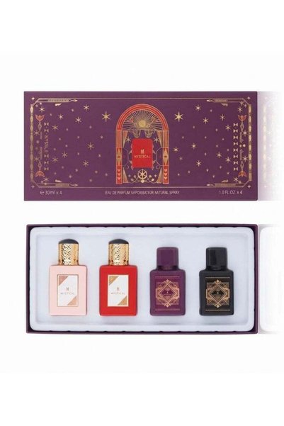 Mystical COLLECTION AMERAT ALARAB AND BADEA Eau de Parfum مجموعة هدايا – 4 قط...