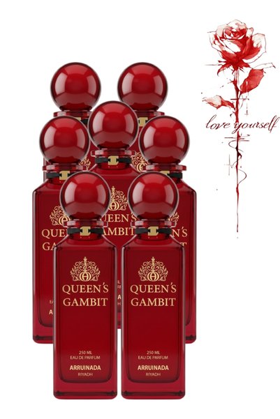 Arruinada 7 قطع من عطر Riyadh Queen's Gambit بحجم 250 مل