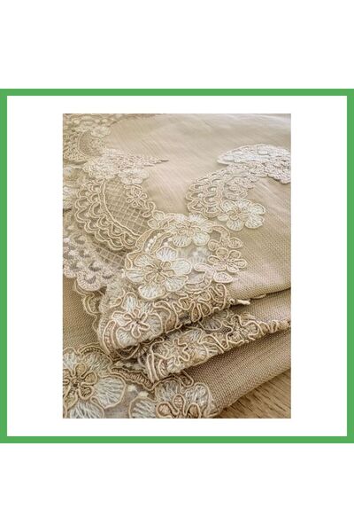 Nur store Çanta Living Room Set, Bridal Set, Firuze Model, Cappuccino, 5-Piec...
