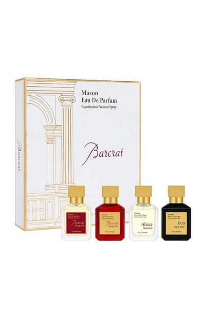 Mystical COLLECTION BARCRAT Eau de Parfum طقم للجنسين – 4 قطع × 30 مل |   مجم...