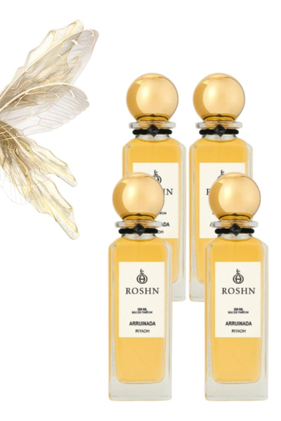 Arruinada 4 قطع من عطر Riyadh Roshn الأبيض 250 مل