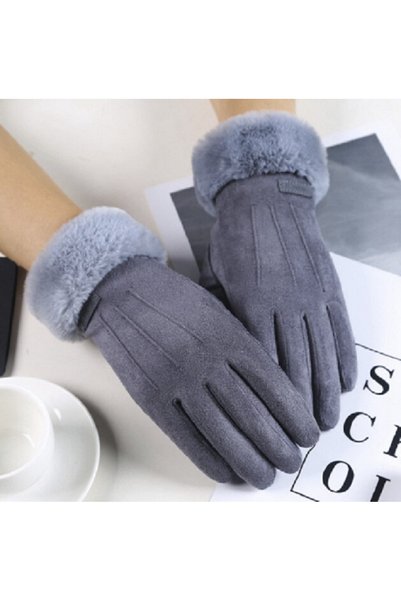 renkli çiçekler Women's Gloves for Touchscreens Women's Gloves
