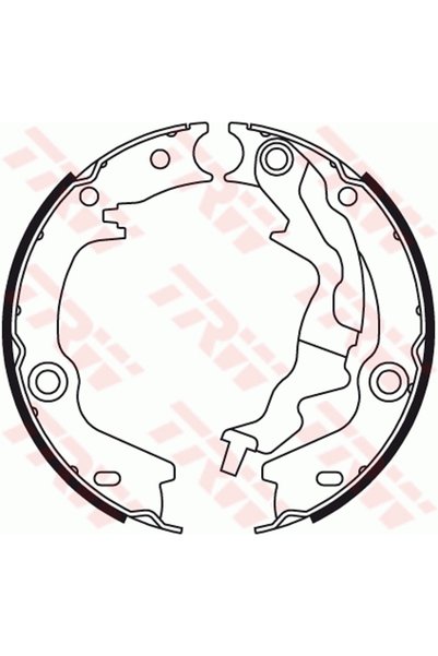 TRW Set saboti frana, frana de mana GS8781
