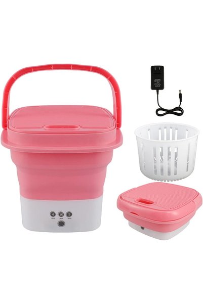 Generic Brand Angry Bee Portable Folding Washing Machine with Foldable Drain ...