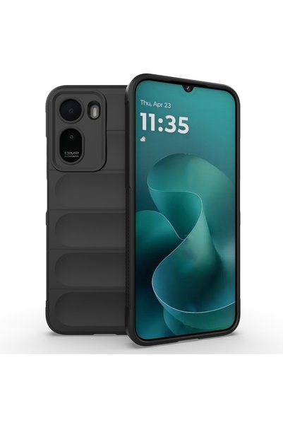 m.tk moveteck Redmi A7 Pro Compatible Case with Camera Cutout, Embossed, Soft...