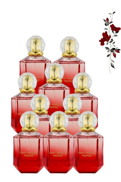 sweet franceso 10 قطع عطر Promise Red 75 مل