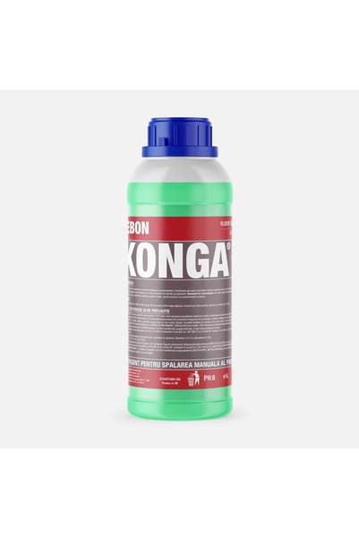 Konga Set de 15 x Detergent profesional concentrat pentru podele 1L, parfum d...