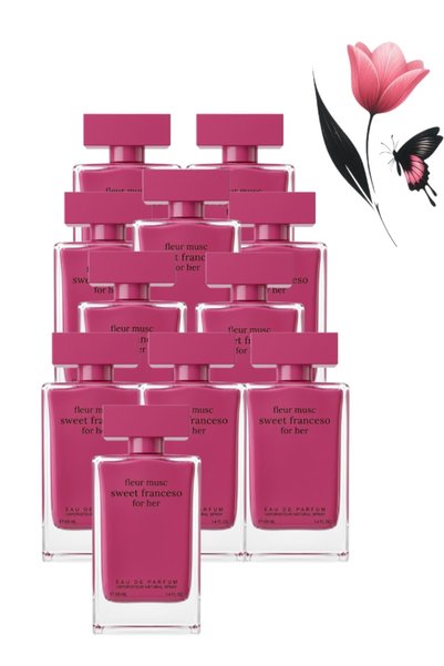 sweet franceso 11 قطعة عطر Fleur Musc For Her 100 مل