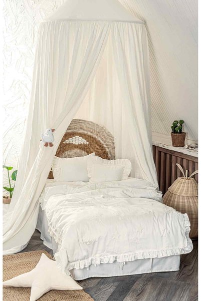 Other Baby Star Organic Cotton Premium Bedding - Cream - 100X150
