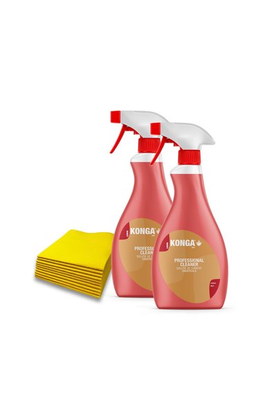 Konga Set de curățare a suprafețelor: - 2 x detergent universal cu parfum flo...