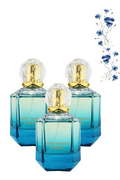 sweet franceso 3 قطع عطر Promise Blue 75 مل