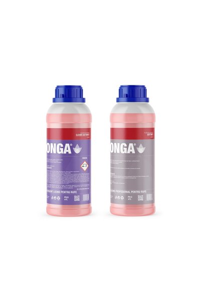 Konga Set de spălare rufe: Detergent lichid Mountain Flowers 1L + Balsam de r...