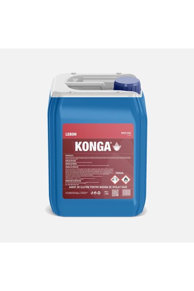 Konga Aid de clătire profesional pentru mașina de spălat vase 10L, Concentrat...