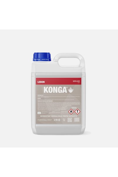 Konga Dezinfectant hidroalcoolic pentru suprafețe 5L - Soluție profesională c...