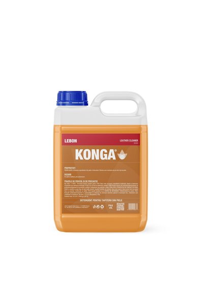 Konga Leather Cleaner pentru Curatarea Delicata a Pielii Naturale si Sintetic...