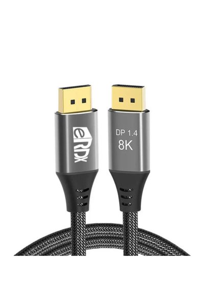 eRDX Cablu video DisplayPort 1.4 eRDX ®   – 2m, 8K 60Hz, 4K 144Hz, 32.4Gbps, ...
