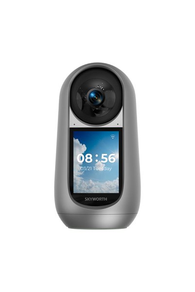 Skyworth A50 5MP Smart Screen Home Camera, 2.4" Touch Screen Two-Way Video Ca...