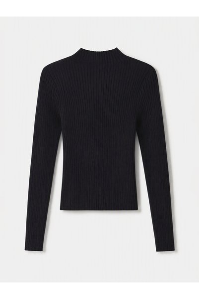 LC Waikiki A Mock Neck Knit Sweater for Style-Conscious Shoppers from UZG STORE