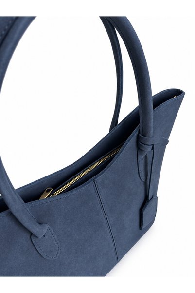 na nura collection Wavy Suede Women's Clutch Bag and Shoulder Bag