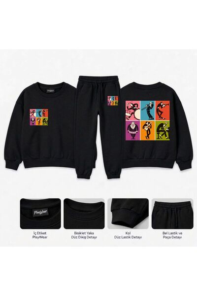 playwear Jazz Orchestra Team Sweatshirt—Printed for Girls, Boys, and Kids—Cre...