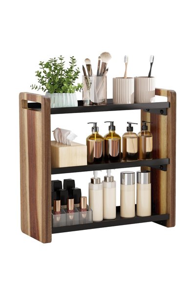 CENXI Bathroom Counter Organizer, Bathroom Counter Shelf, Makeup Organizer