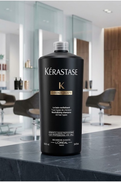 Kerastase Chronologiste Bain Regenerant Revitalizing Shampoo for Hair and Sca...