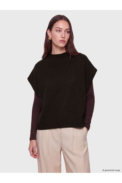 LC Waikiki Λαμπερές επιλογές από το Shining Store Γυναικείο πλεκτό πόντσο με ...