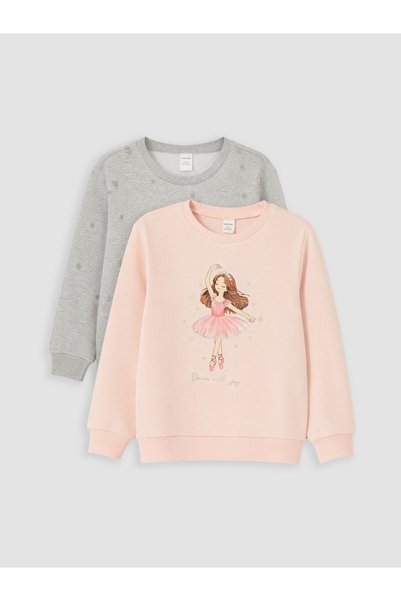 LC Waikiki Quality Parts from Çelebi Store 2-Piece Printed Thick Sweatshirt f...