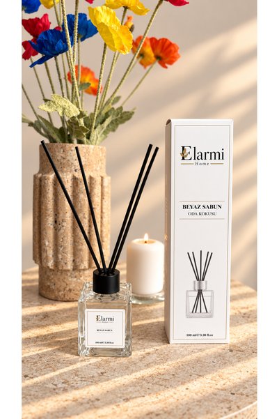 Elarmi Home Beyaz Sabun Çubuklu Oda kokusu 100 ml