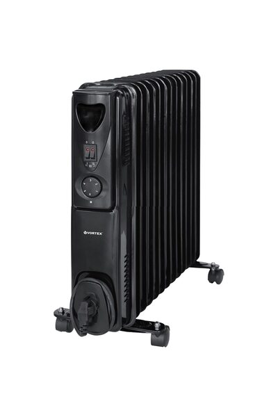 Vortex Calorifer Electric pe Ulei, 3000 W, 13 Elementi, 3 Trepte de Putere, T...