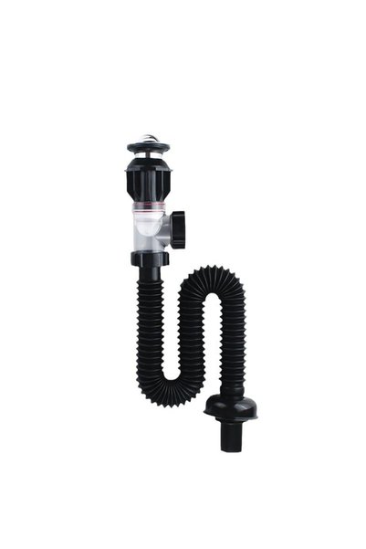 bolivia's Bathroom Sink Drain Kit, 1.25 or 1.5 Inch Flexible Expandable Pipe,...
