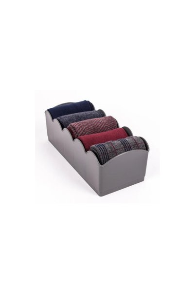 Decobella Plastic Jewelry Buckle Jewelry Box Collector Compartmented Drawer O...