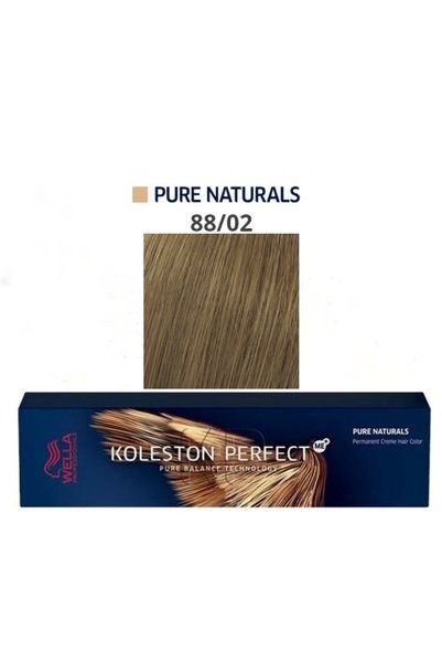 Wella Koleston Perfect Me+ Pure Naturals Vopsea de păr permanentă 88/02 60 ml