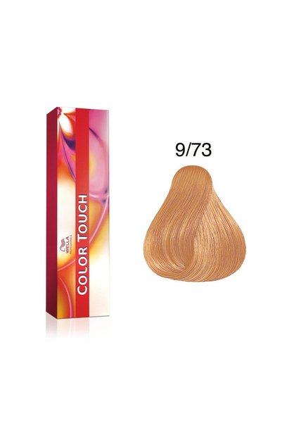 Wella Vopsea de păr maro deschis fără amoniac - Color Touch Deep Browns 9/73 ...