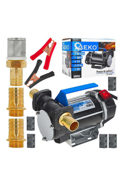 GEKO Pompă de transfer combustibil diesel, 12 V, 300 W, G00962