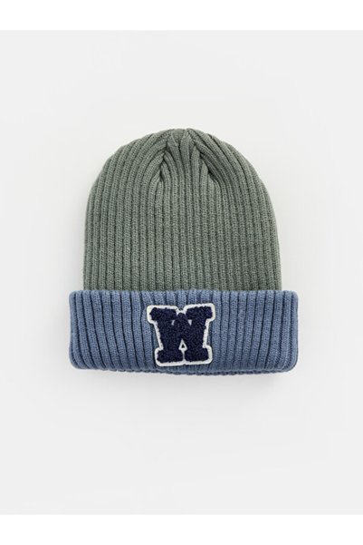 LC Waikiki Sparkling Picks from Shining Store: W-embroidered Baby Boy Beanie