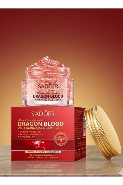 SADOER كريم الوجه سادوير دم التنين مضاد لعلامات التقدم في العمر 50 جم شد البش...