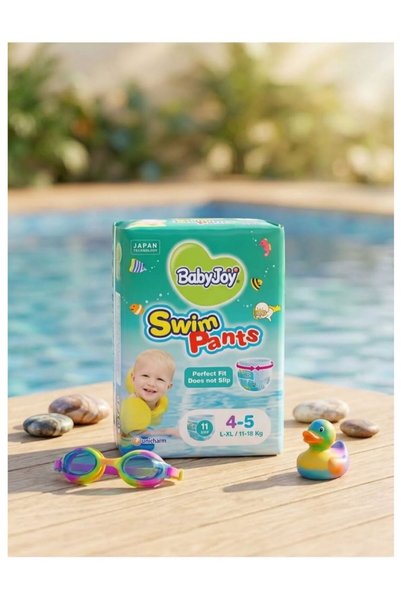 Baby Joy BABYJOY SWIM PANTS 4-5 L-XL ,11 PANTS