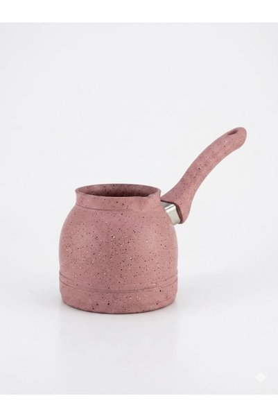 Hascevher Ibric de cafea din granit antiaderent roz, 650 ml, pentru cafea, la...