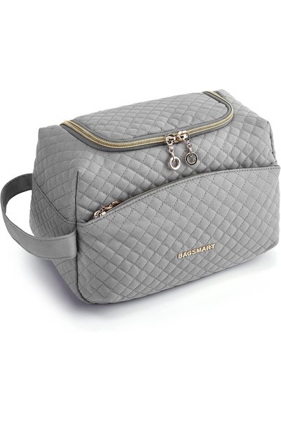 BAGSMART Toiletry Bag for Women, Travel Makeup Bag Cosmetic Bag Make Up Organ...
