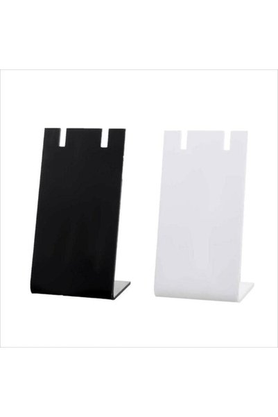 GENERAL Vctitil 2 Pcs Acrylic Earring Display Stands Mini L-Shape Earring Hol...
