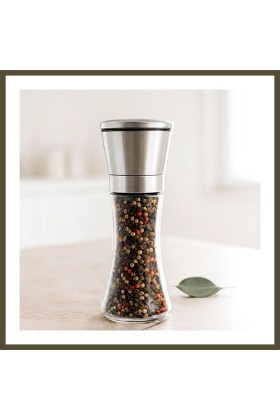 northcity n BX Spice and Salt Grinder with Large Glass Container