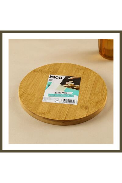 northcity n Bamboo Serving Tray with Stand, 24.5 cm W